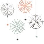 Meri Meri 4 Cobweb Decorations