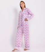 Monkey Business Pink Women's Pyjamas - Image 2