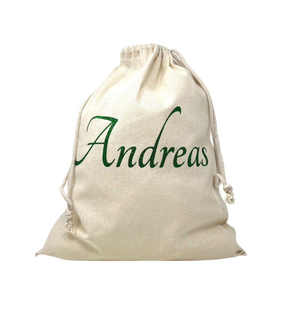 1 Medium Personalized Christmas Sack - Image 1