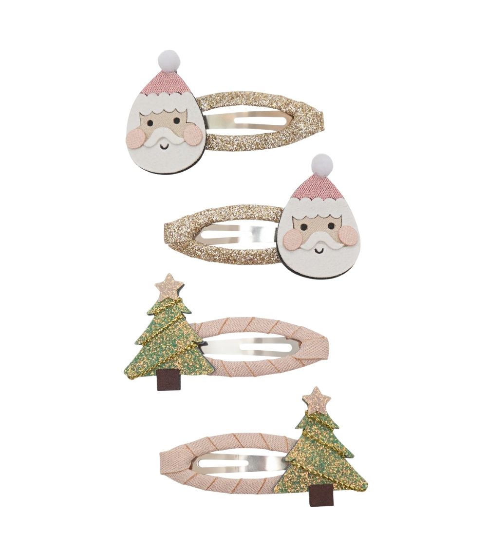 100 Santa & Christmas Tree Clic Clacs - Image 1