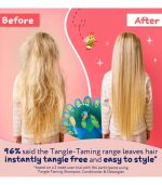 3 in 1 Hair Detangler Strawberry & Mint 100ml - Image 2