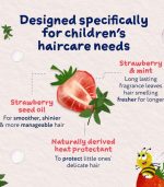 3 in 1 Hair Detangler Strawberry & Mint 100ml - Image 5