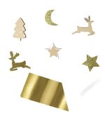 Meri Meri Holly Crackers (x 6) - Image 3