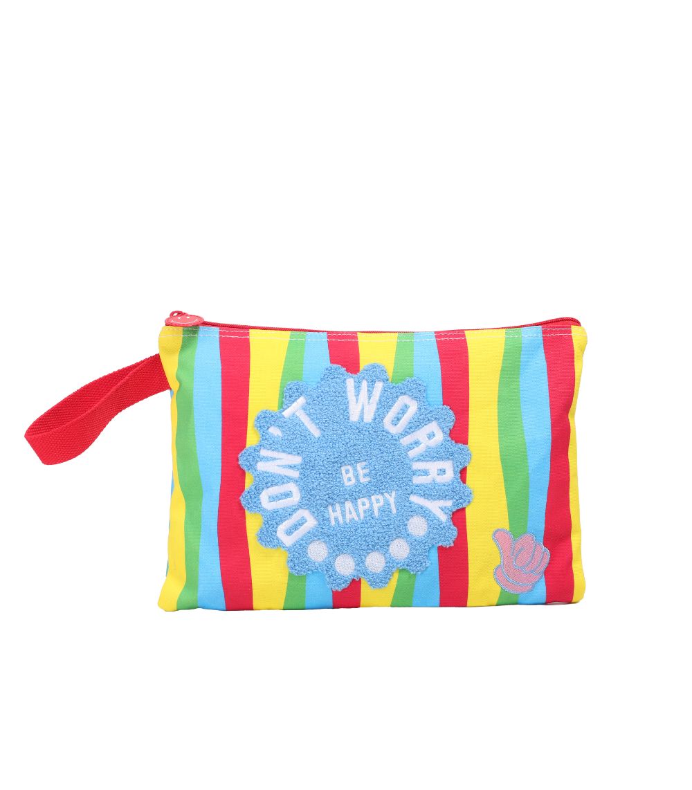 144 Flat Pouch - Be Happy - Image 1