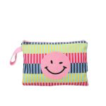 Flat Pouch - Smiles In Stripes