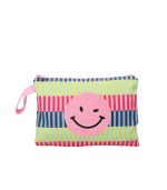 Flat Pouch - Smiles In Stripes