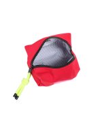 Small Cube Pouch - Red Pink Smile - Image 3
