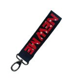 Happy New Me Keychain, Red/Dark Blue - Image 2