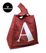 Red Reverie Gingham Christmas Basket