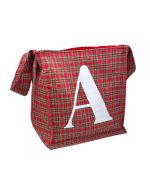 Red Reverie Gingham Christmas Basket - Image 3