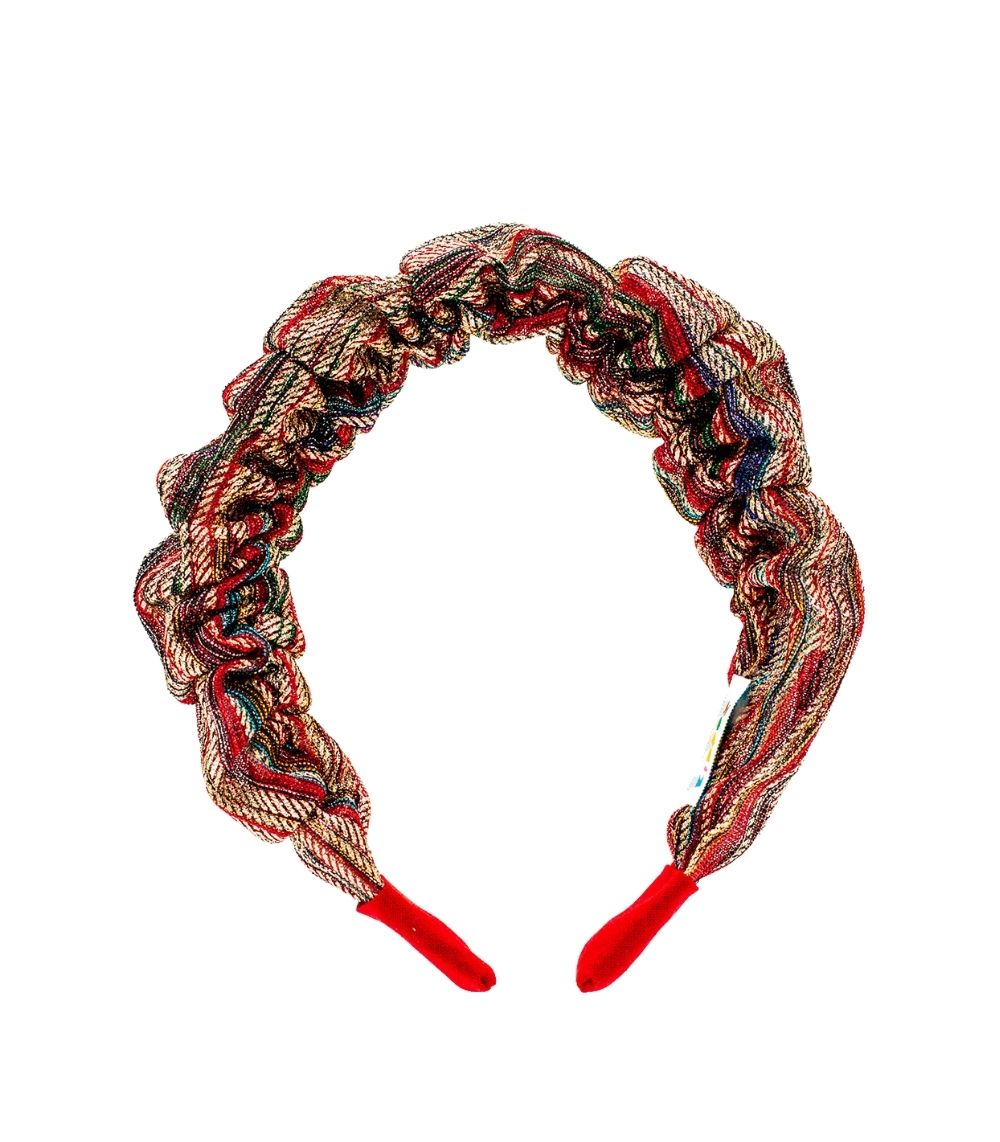 214 Kiddoz Festive Lines Scrunchieband - Image 1