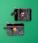 Mamacita Smiley Santa Bandana Wallet Black - Image 2