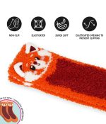 Non-Slip Socks - It's a Match! - Adult, Red Panda - Image 4