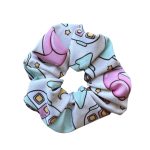 Pink Campfire Flamingo Scrunchie