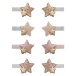 Sparkle Star Mini Clips