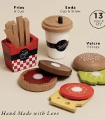 Le Toy Van Gourmet Hamburger Set - Image 3