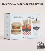 Le Toy Van Gourmet Hamburger Set - Image 5