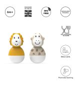 Bathtime Wobblers Lion & Giraffe - Image 8