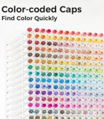 Ohuhu Oahu 160 Colors Dual Tips Alcohol Art Markers, Fine & Chisel - Image 9