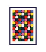 Candy Grid, 50x70cm