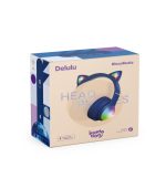 Kiddoboo Delulu Bluetooth Headphones DiscoBeats Blue - Image 3