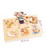 Hape 2 Layer-Knob Puzzle - Image 3