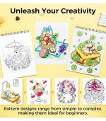 Ohuhu Double-Sided Bleedproof Coloring Book , Enjoy The Sweet Moment - Image 5