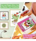 Ohuhu Double-Sided Bleedproof Coloring Book , My Simple Pleasure - Image 2