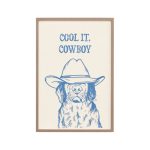 Cool It Cowboy, 40x60cm