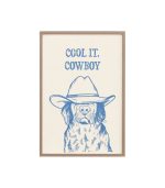 Cool It Cowboy, 40x60cm