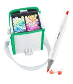 Ohuhu Honolulu 48 Colors Dual Tips Alcohol Art Markers - Image 4