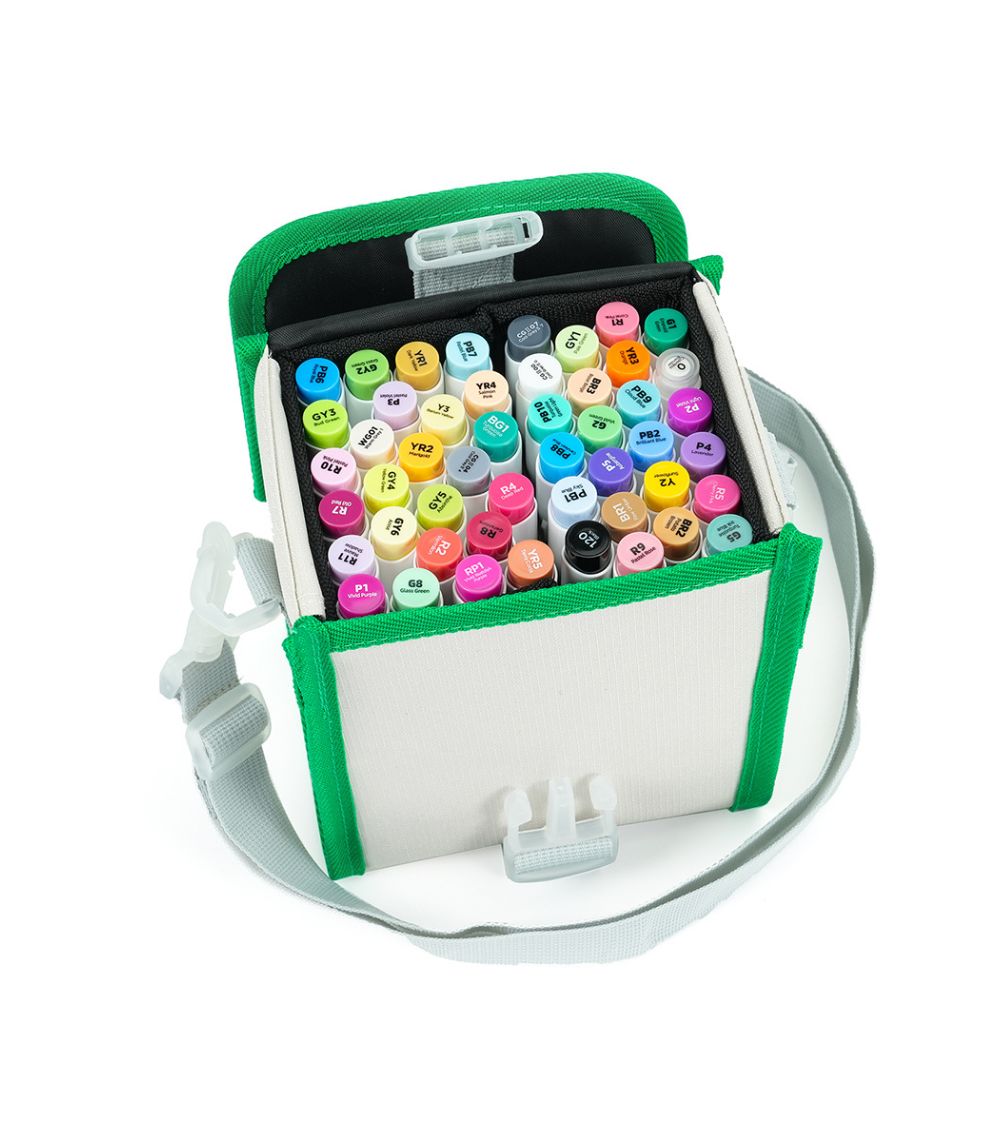 212 Ohuhu Honolulu 48 Colors Dual Tips Alcohol Art Markers - Image 1