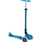 Globber Scooter Elite Glow Lights Petrol Blue