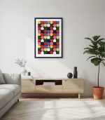 Candy Grid, 50x70cm - Image 2