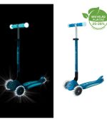 Globber Scooter Elite Glow Lights Petrol Blue - Image 3