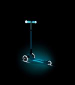 Globber Scooter Elite Glow Lights Petrol Blue - Image 6