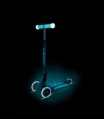 Globber Scooter Elite Glow Lights Petrol Blue - Image 8