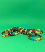 Mamacita x The Wonder Room Smiley Heart Tile Bracelet, Multicolor - Image 4
