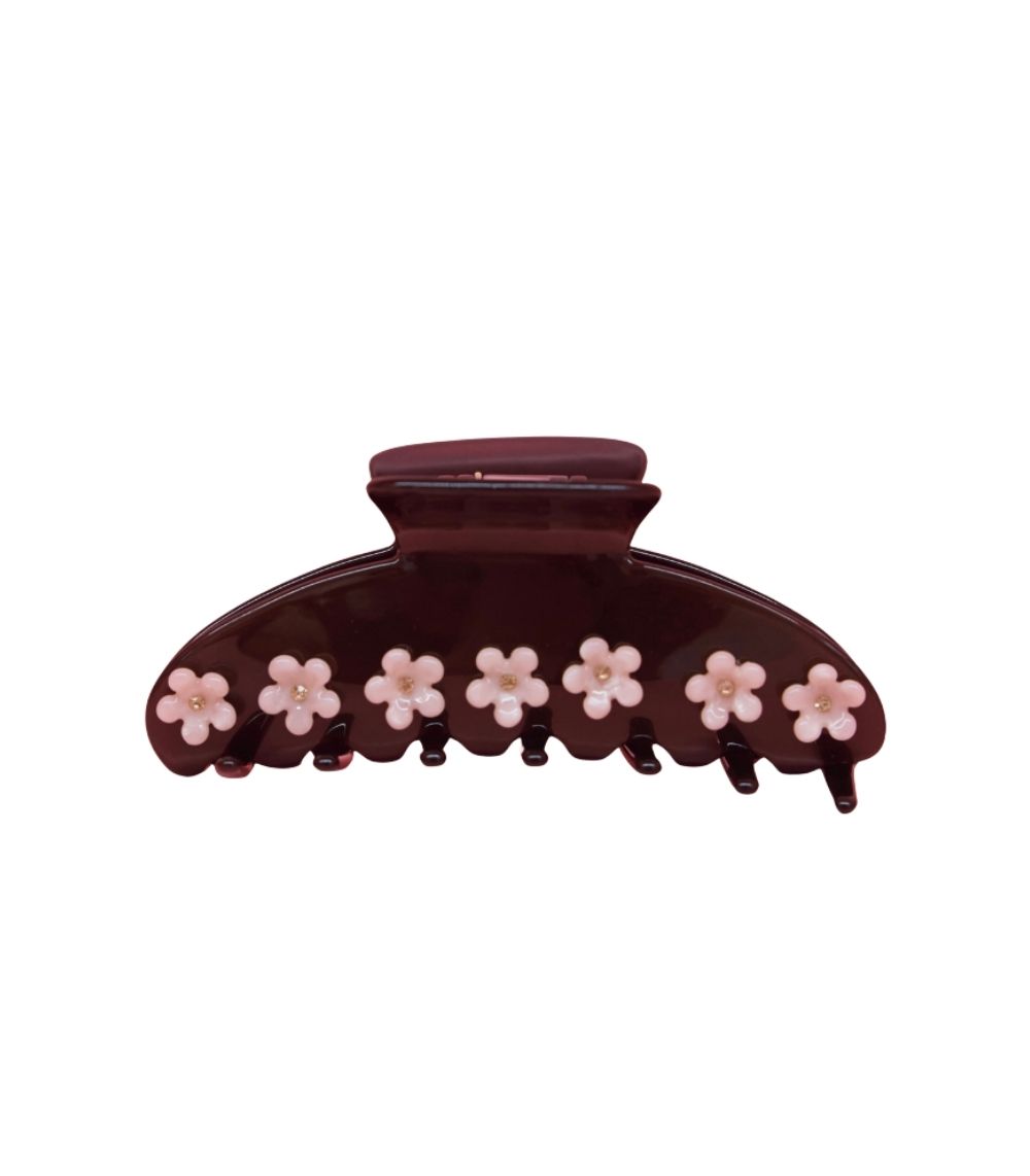 86 Mocha Daisy Clip - Image 1