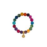 Anastasia Kessaris Lucky Charm 2026 Rainbow Beaded Bracelet