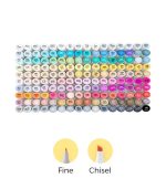 Ohuhu Oahu 160 Colors Dual Tips Alcohol Art Markers, Fine & Chisel - Image 3