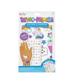 Tattoo-Palooza Temporary Tattoos & Nail Stickers - Unicorns & Rainbows