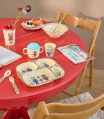 Baby Dinner Set - Brown - Nathalie Lete Vol. 2 Print - Giftbox - Image 6