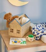 House Book Storage - Blue - Image 2