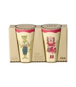 Tall Cup - Red - Nathalie Lete Vol. 2 Print - 2-pack