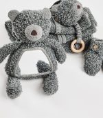 Activity Bear With Mirror, Grey - Image 2