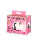 Rechargeable Front Bicycle Light With Bell - Panda - Image 8