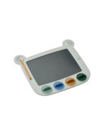Venzora LCD Drawing Board With Stamps, Dove Blue Multi Mix