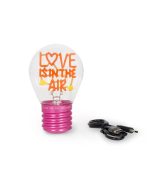 Love is in the Air Lightbulb - Shaped Table Lamp - Image 4