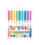 Stampables Double Ended Stamp Markers-Set of 18
